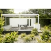 Pergolă de grădină MIRADOR 111 Clasic 3 x 6m alb